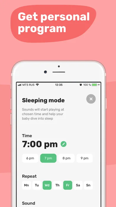 Baby Sleep Sounds: White Noise screenshot 5