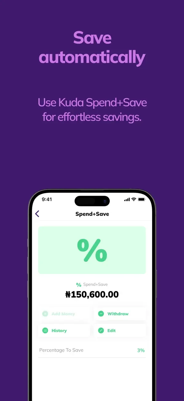 Kuda - Free transfer & payment screenshot 5