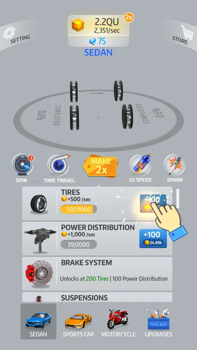 Idle Car ! screenshot 2