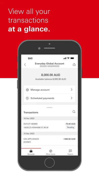 HSBC Australia screenshot 3
