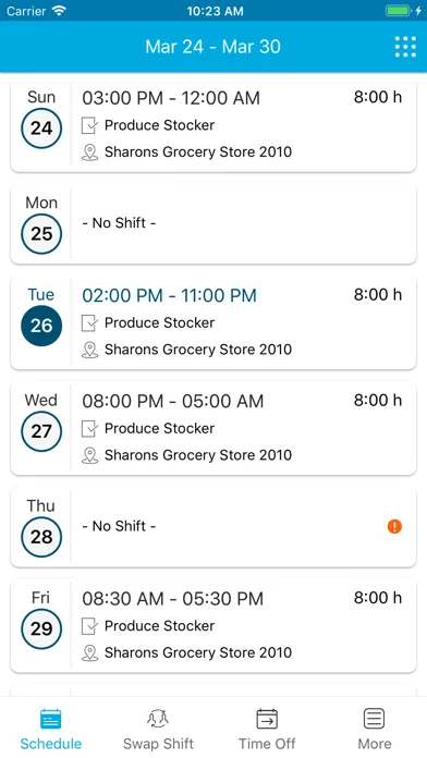 Blue Yonder Workforce screenshot 1