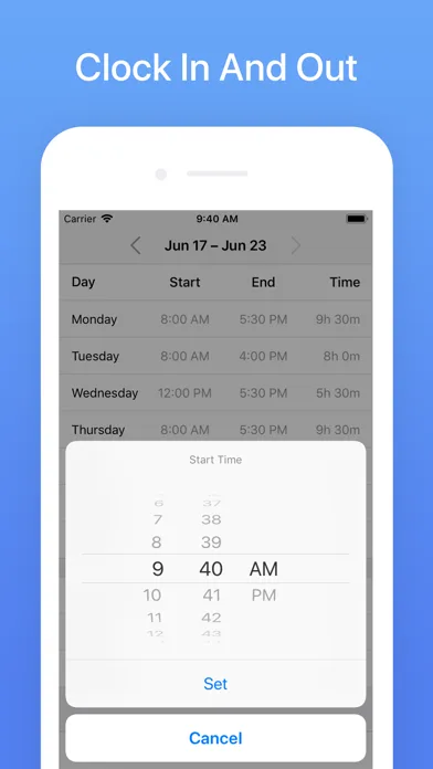 Hours Tracker: Time Calculator screenshot 2