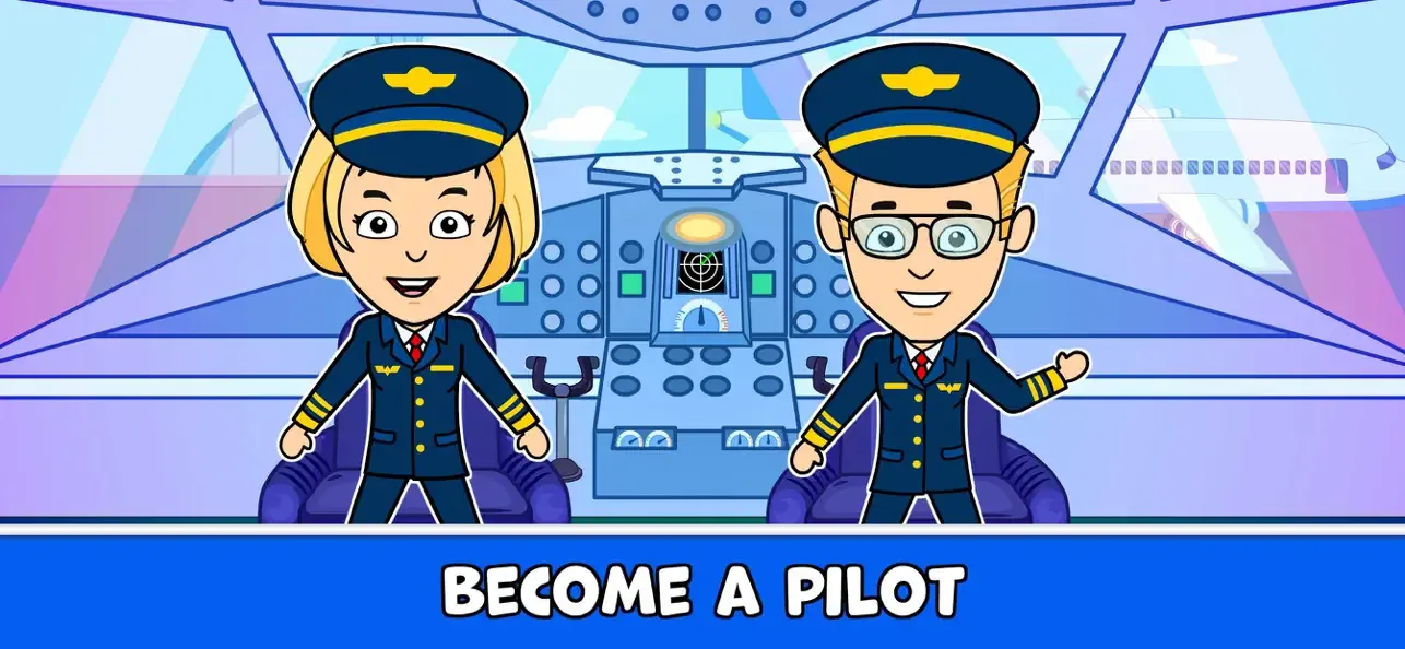 Tizi Airplane Games For Kids screenshot 3
