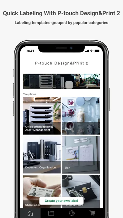Brother P-touch Design&Print 2 screenshot 2