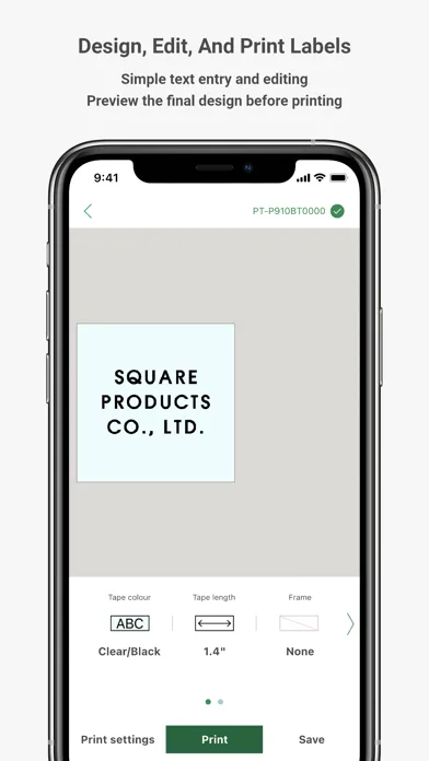 Brother P-touch Design&Print 2 screenshot 4