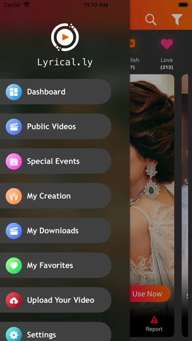 Lyrical.ly Lyrical Video Maker screenshot 4