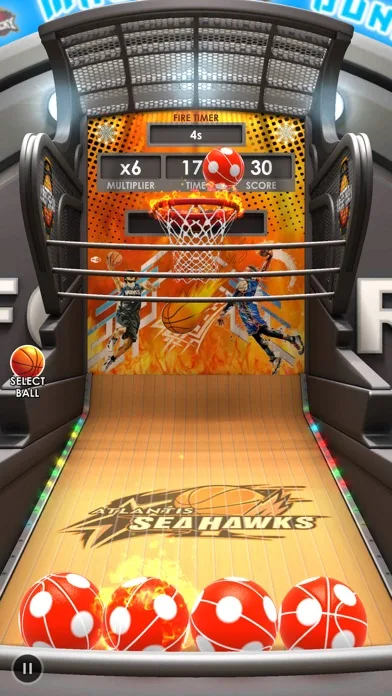 Basketball Flick 3D screenshot 1