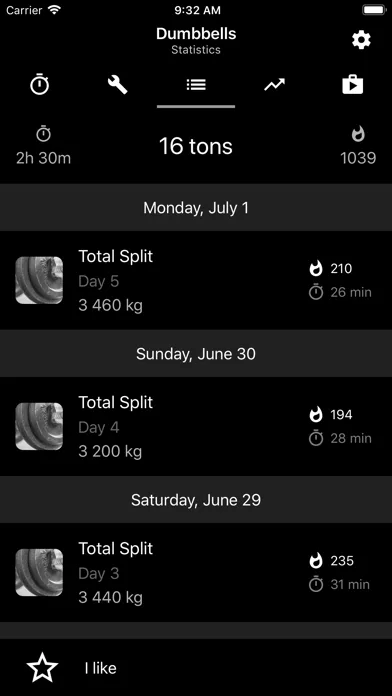 Dumbbell Home Workout screenshot 5