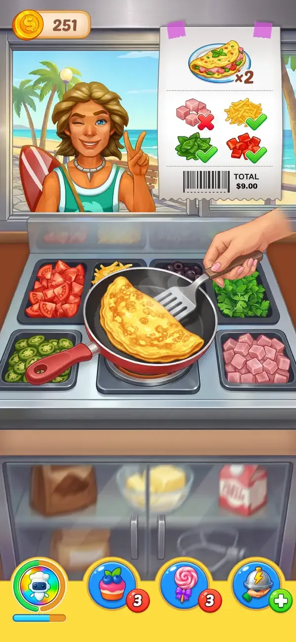 Cooking Crush Cooking Games screenshot 1