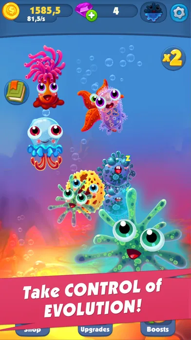 Game of Evolution: Merge Life screenshot 2