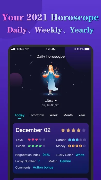 Prophesy : Horoscope & Tarot screenshot 1