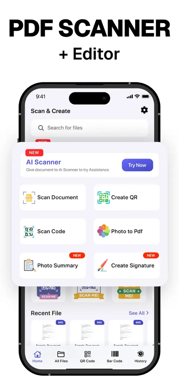 PDF Scanner ~ Scan Document screenshot 1