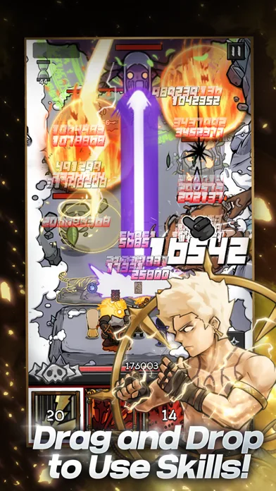 NinjaBattle : Defense RPG screenshot 1