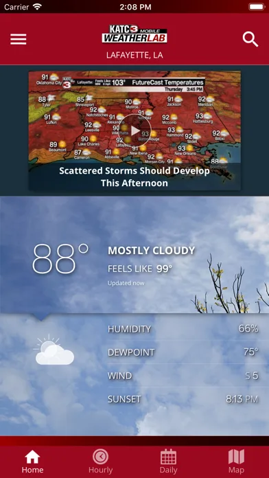 KATC Weather screenshot 1