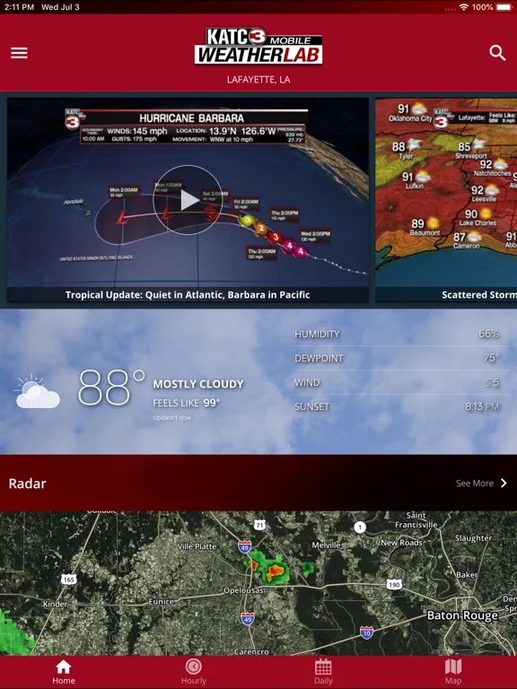 KATC Weather screenshot 4