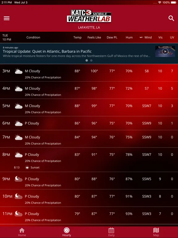 KATC Weather screenshot 5