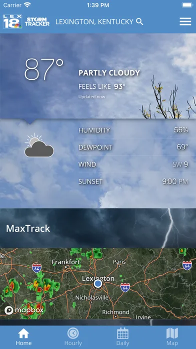 LEX18 Storm Tracker Weather screenshot 1