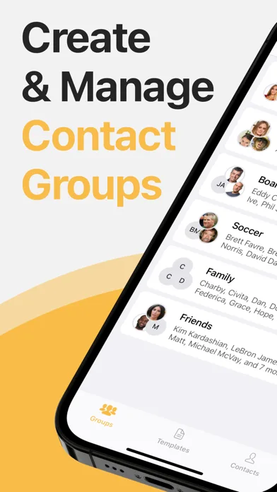 Contact Groups - Text & Email screenshot 1