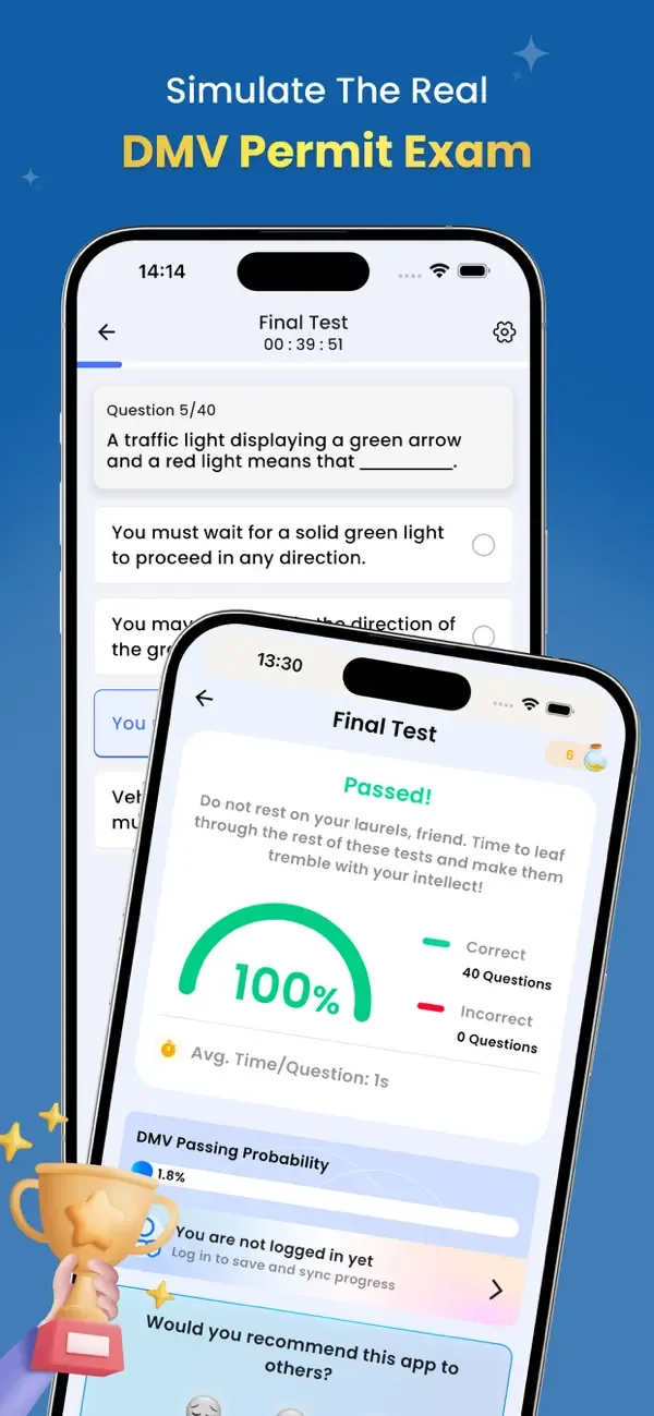 DMV Practice Test 2026 by ABC screenshot 3