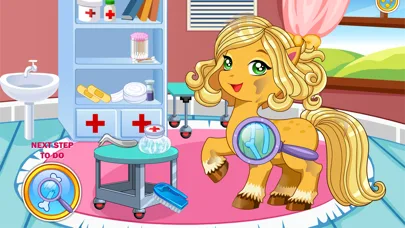Pony doctor games screenshot 5