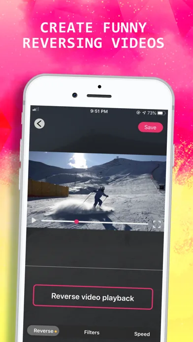 Reverse Video゜ screenshot 1