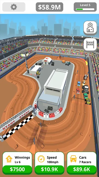 Idle Tap Racing: Tycoon Game screenshot 1