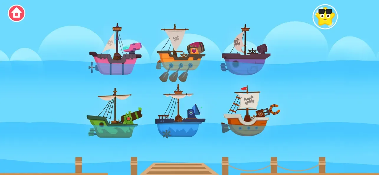 Dinosaur Pirate Games for kids screenshot 3