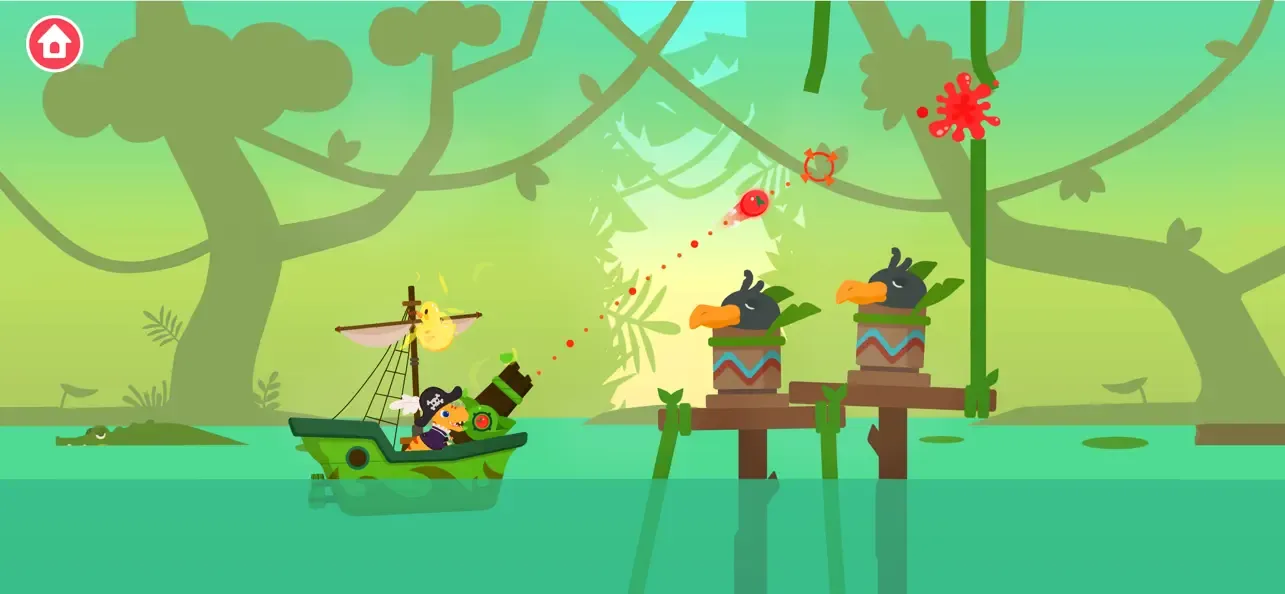 Dinosaur Pirate Games for kids screenshot 4