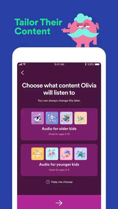 Spotify Kids screenshot 4
