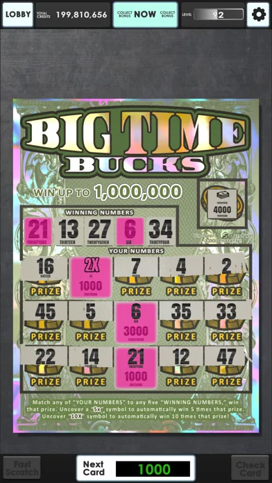 Lucky Lottery Scratchers screenshot 3
