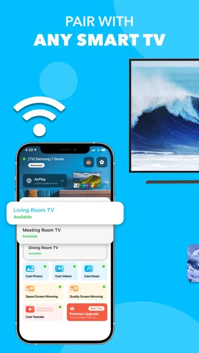 TV Cast & Screen Mirroring App screenshot 2