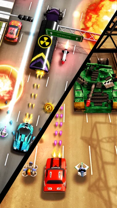 Chaos Road: 3D Car Racing Game screenshot 1