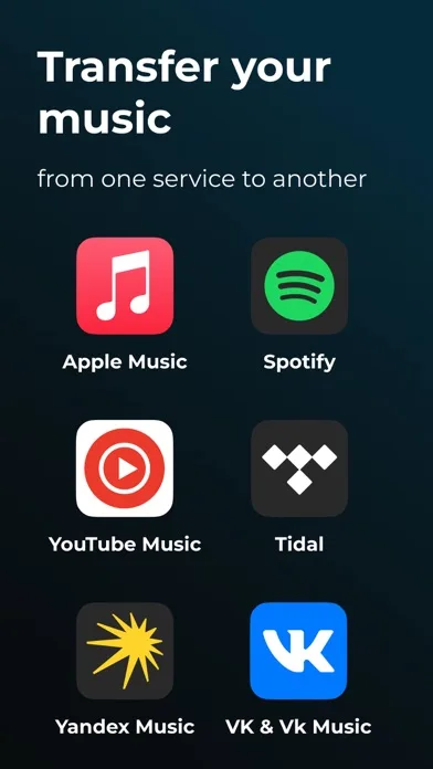 Transfer Music screenshot 1