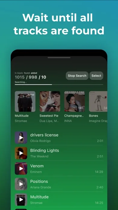 Transfer Music screenshot 3