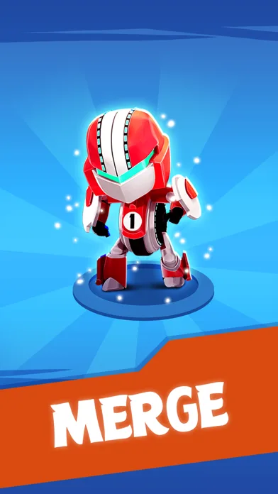 Merge Robots - Idle Games screenshot 2