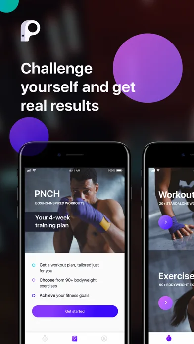 PNCH: Boxing and Fitness screenshot 1