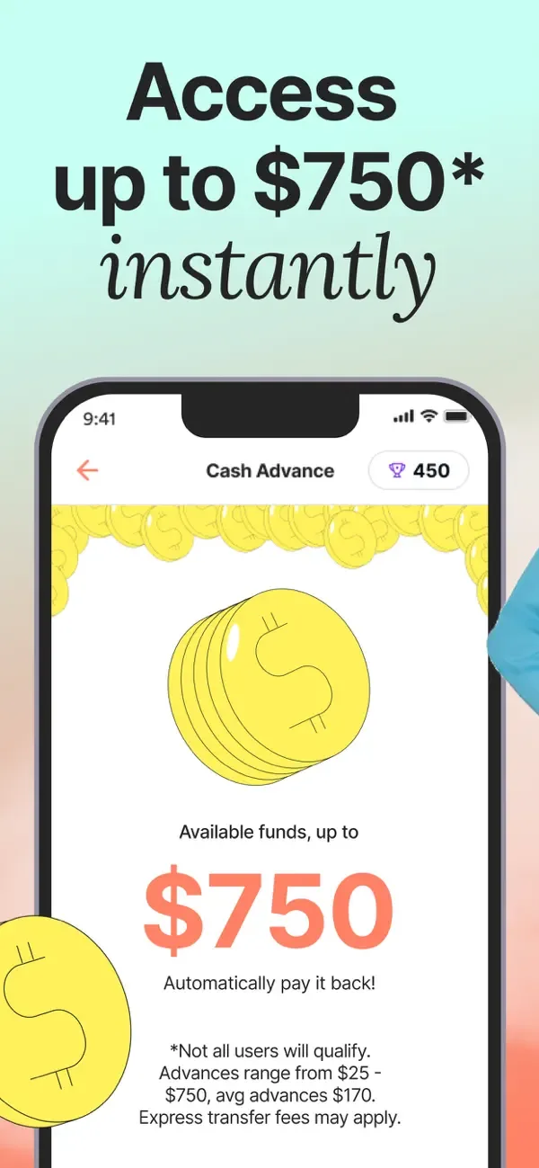 Klover - Instant Cash Advance screenshot 1