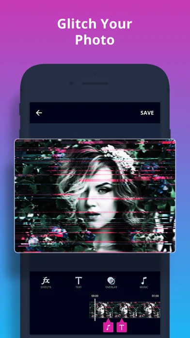 Glitch Video- Aesthetic Effect screenshot 1