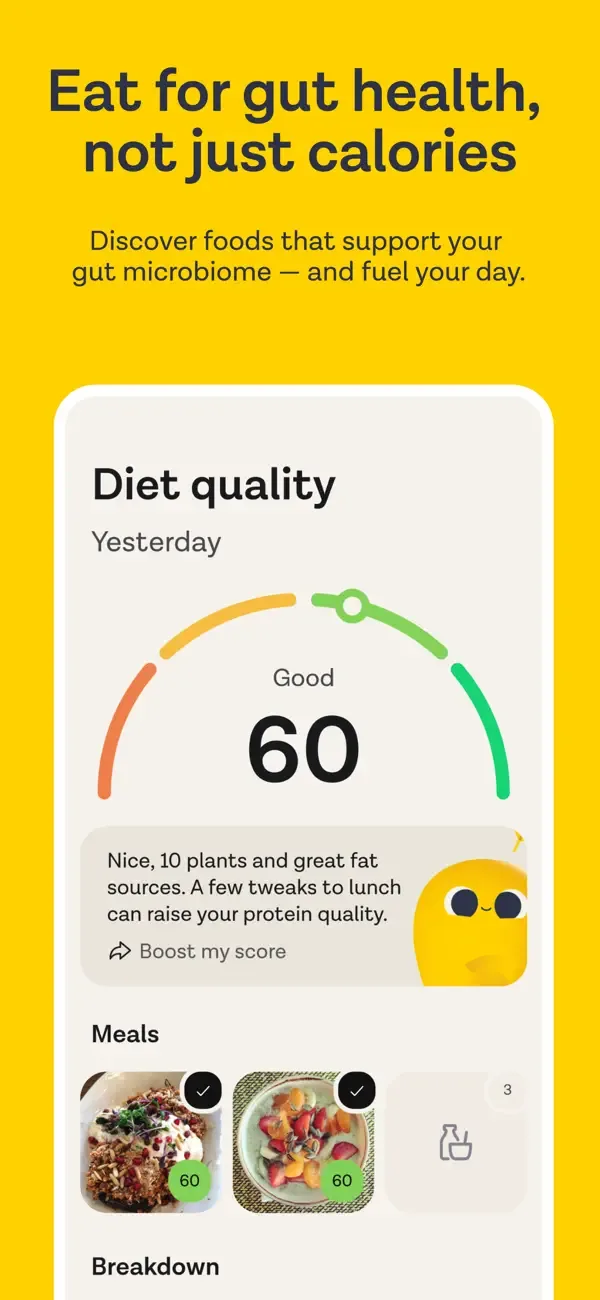 ZOE Health: AI Meal Tracker screenshot 3