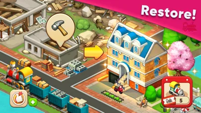 Merge train town! screenshot 2