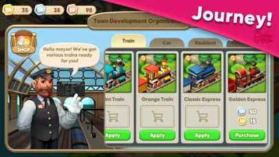 Merge train town! screenshot 5