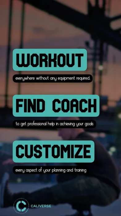Caliverse - Bodyweight Fitness screenshot 1