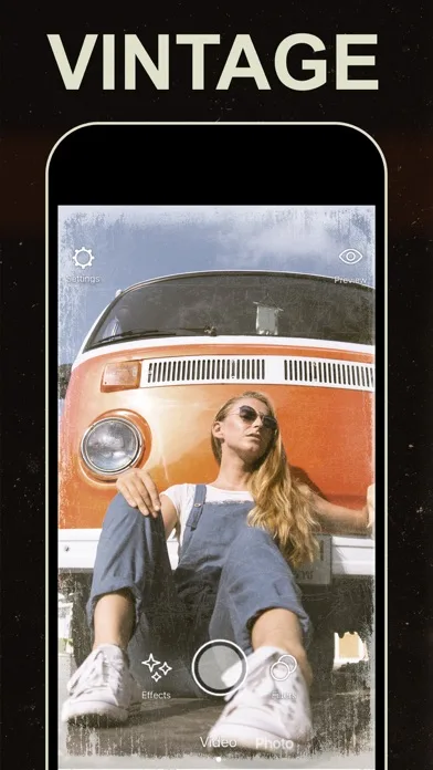 Vintage Video VHS Photo Editor screenshot 2