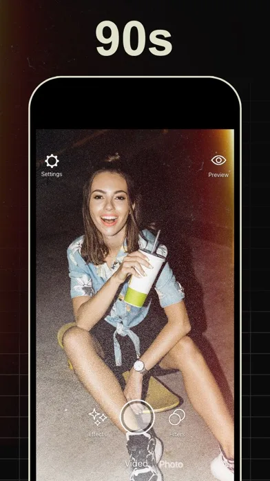 Vintage Video VHS Photo Editor screenshot 3