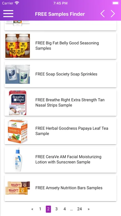 FREE Stuff, Samples & Freebies screenshot 2