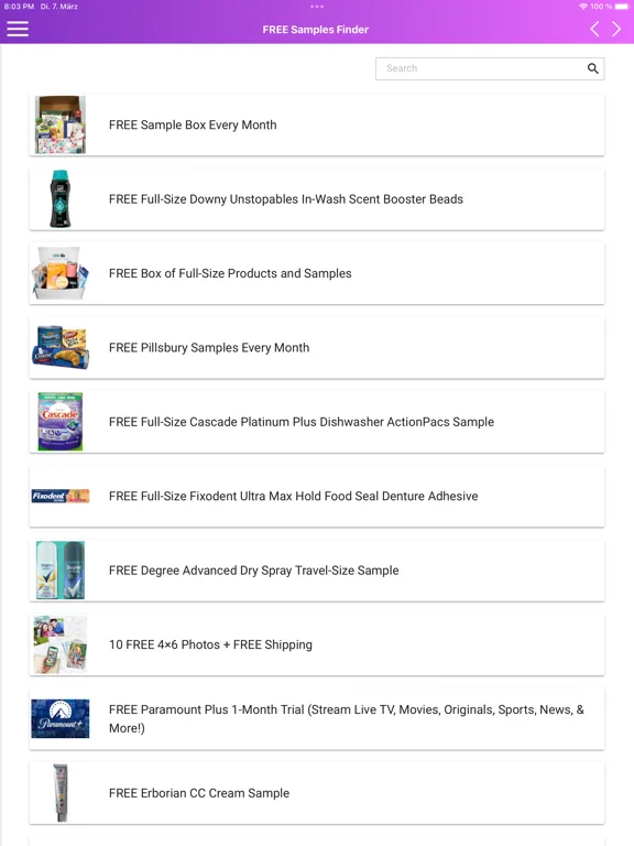 FREE Stuff, Samples & Freebies screenshot 5