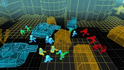 Stickman Simulator: Neon Tanks screenshot 3