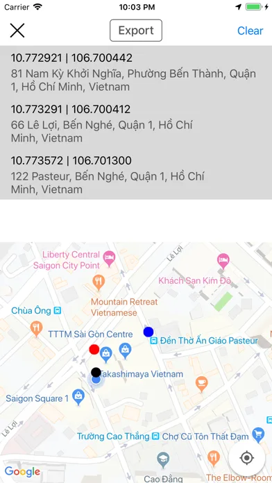 Location Picker GPS Coordinate screenshot 2