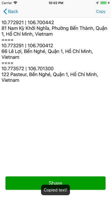 Location Picker GPS Coordinate screenshot 3