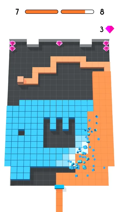 Color Fill 3D: Maze Game screenshot 2